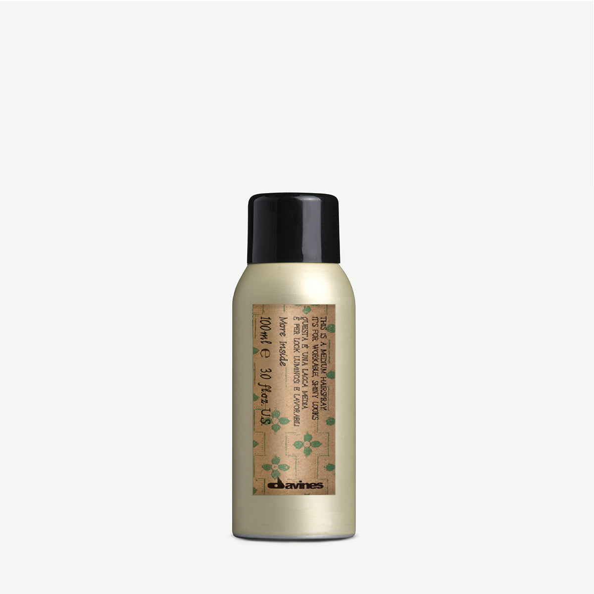 Davines More Inside This Is a Medium Hairspray