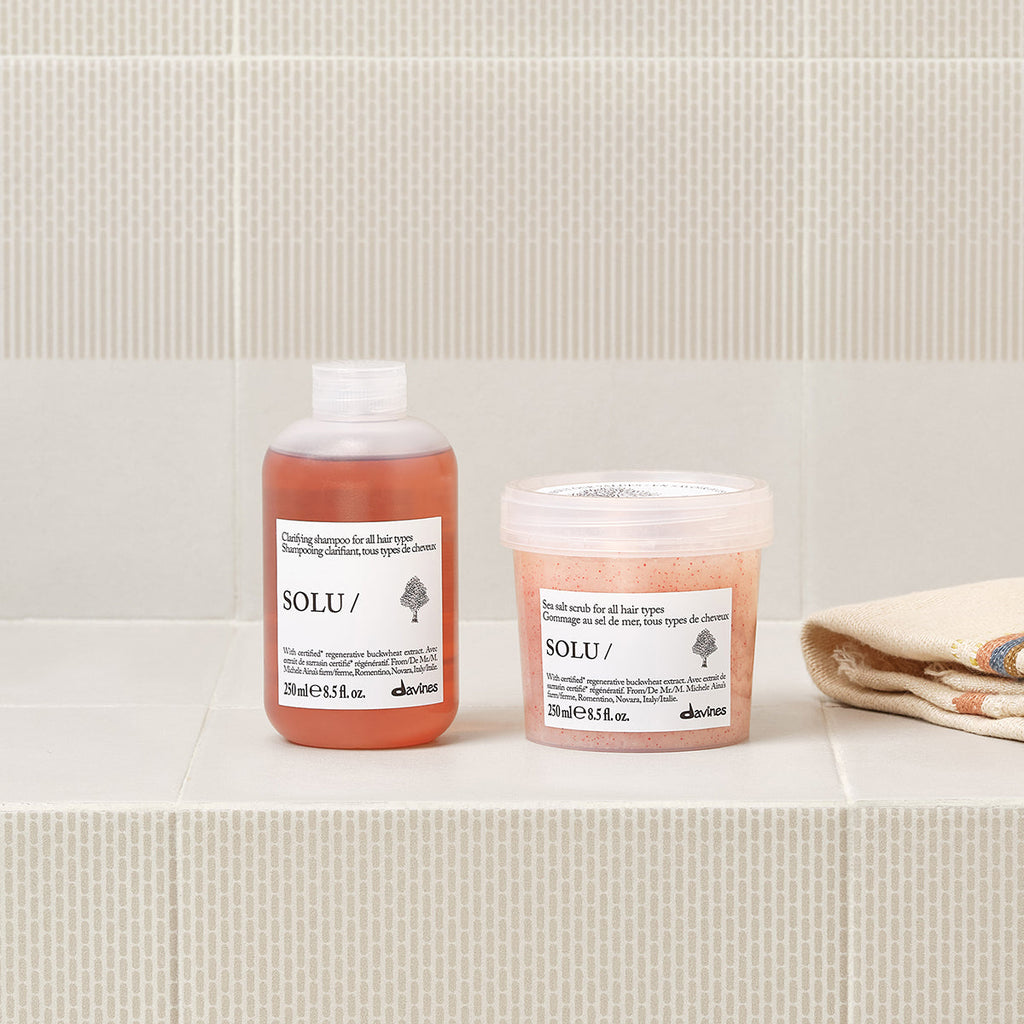 Davines SOLU Sea Salt Scrub 250ml