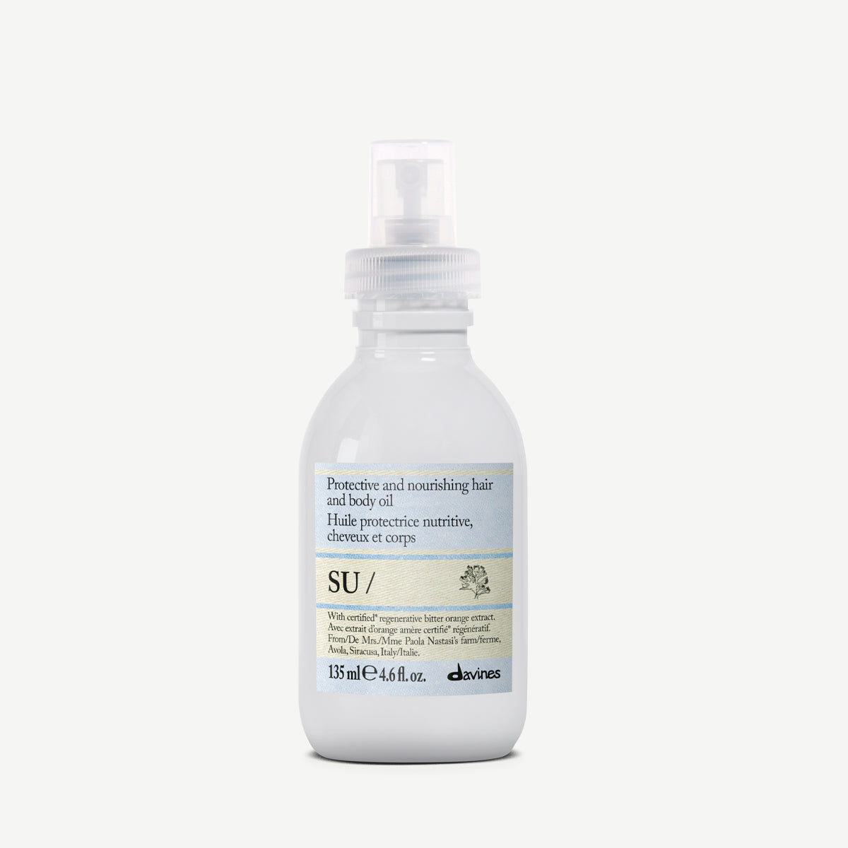 Davines SU Hair & Body Oil 135ml